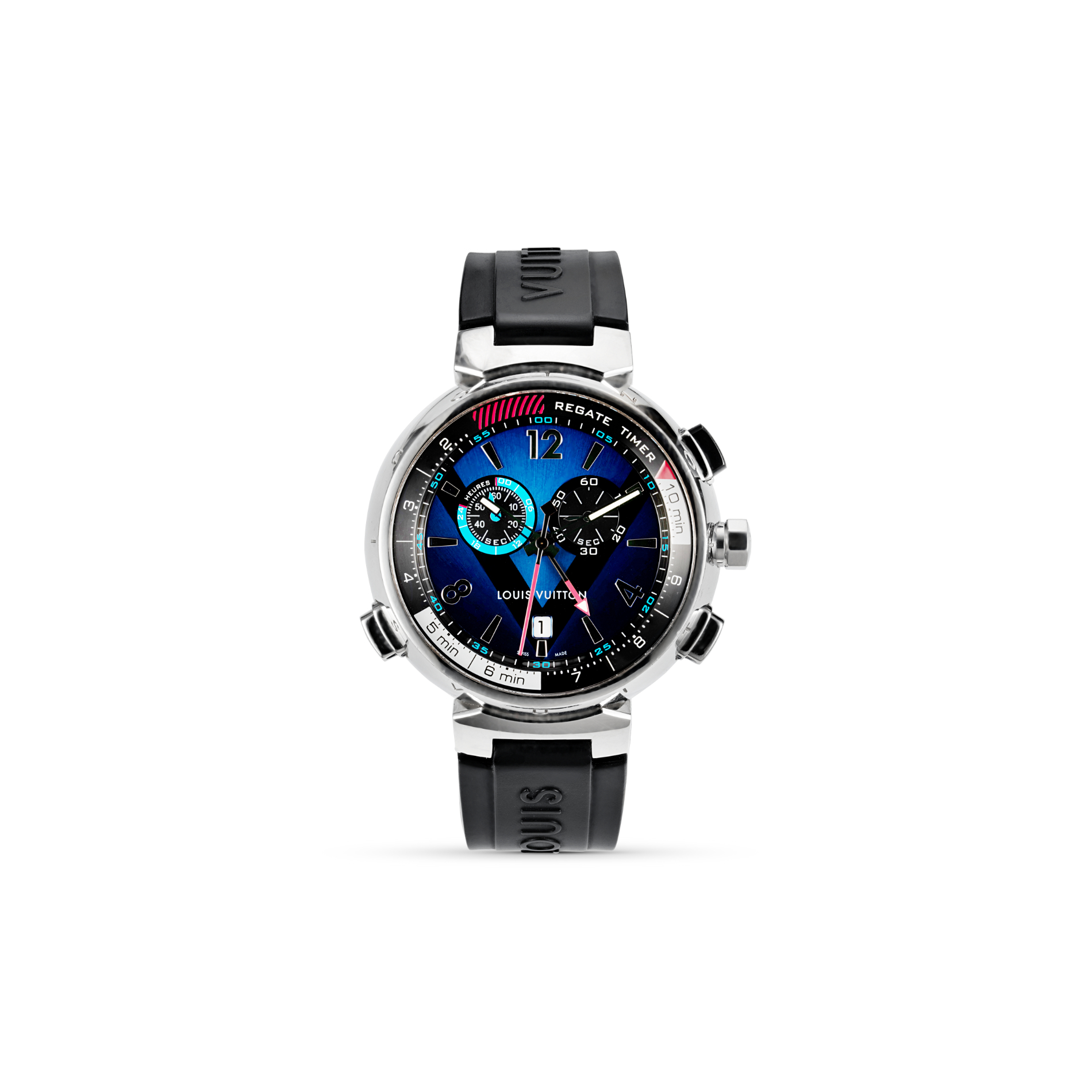 Louis Vuitton Tambour Regatta Navy Watch - Q102D